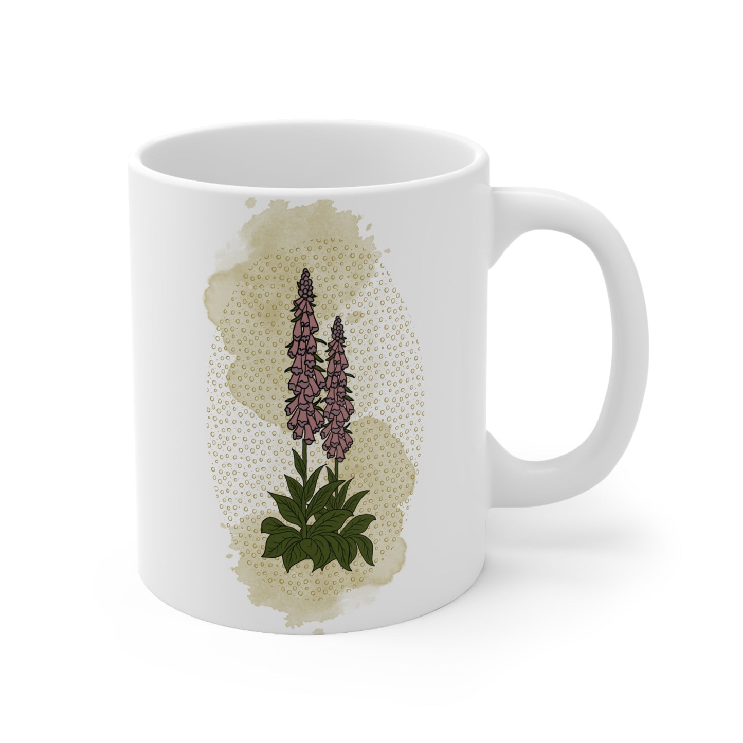 The Poison Garden 11oz Ceramic Mug (Foxglove)