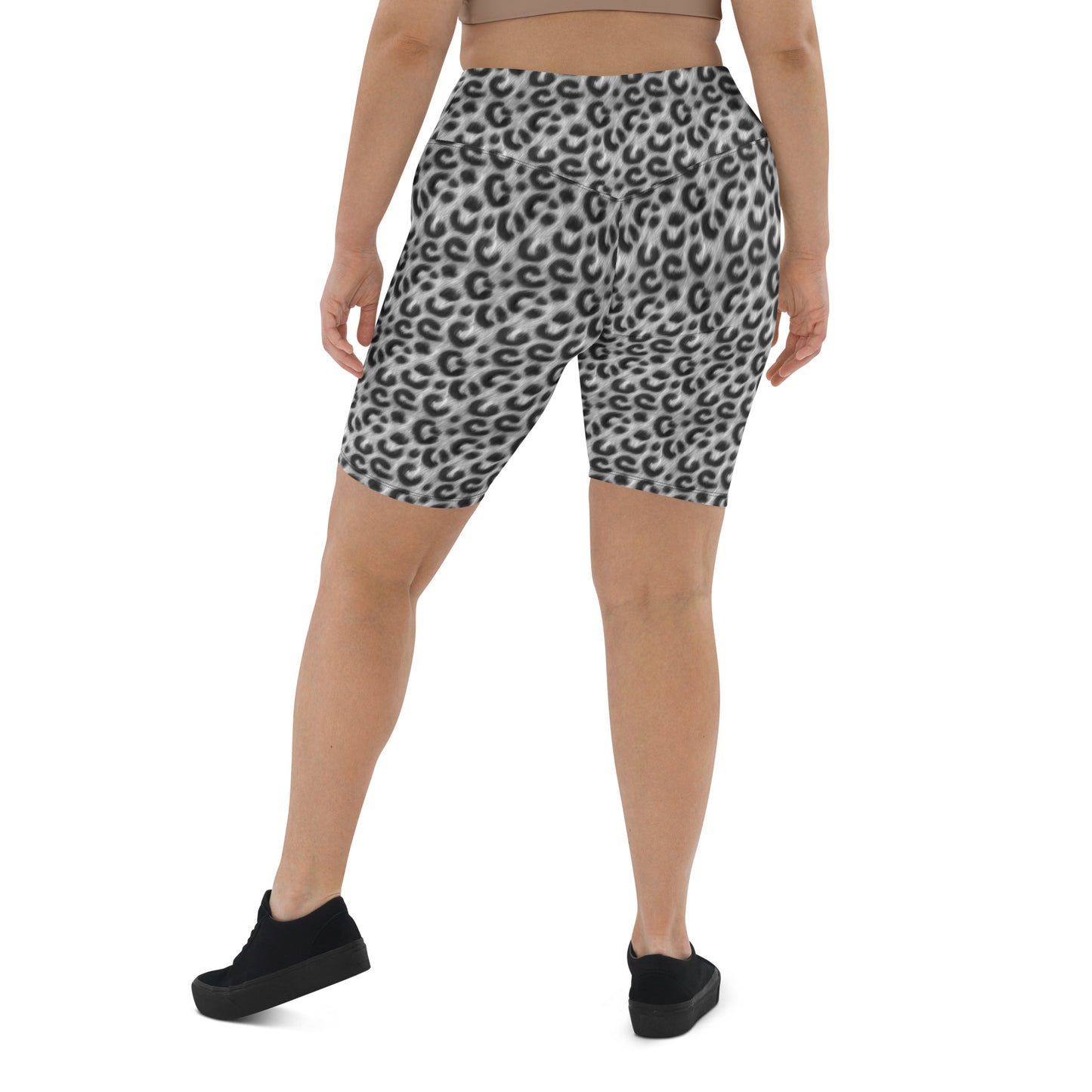 Leopard Luxe Biker Shorts