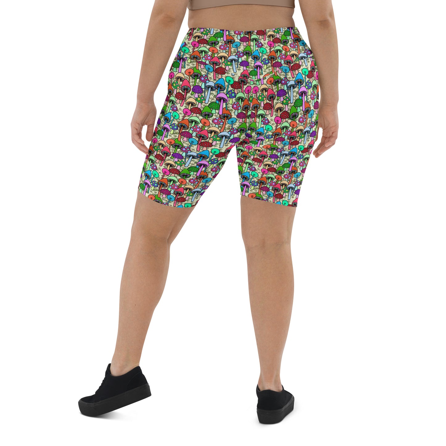 Shrooms Biker Shorts