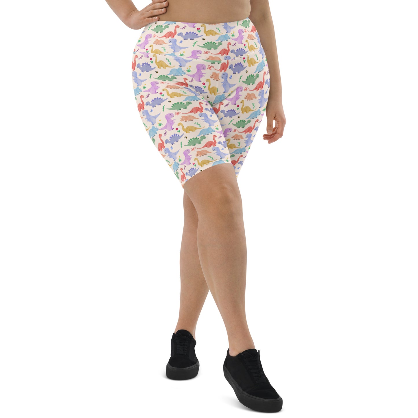 Dino Cuties Biker Shorts