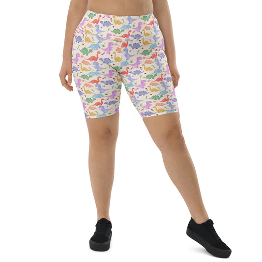 Dino Cuties Biker Shorts