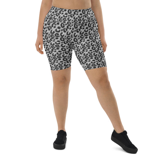 Leopard Luxe Biker Shorts