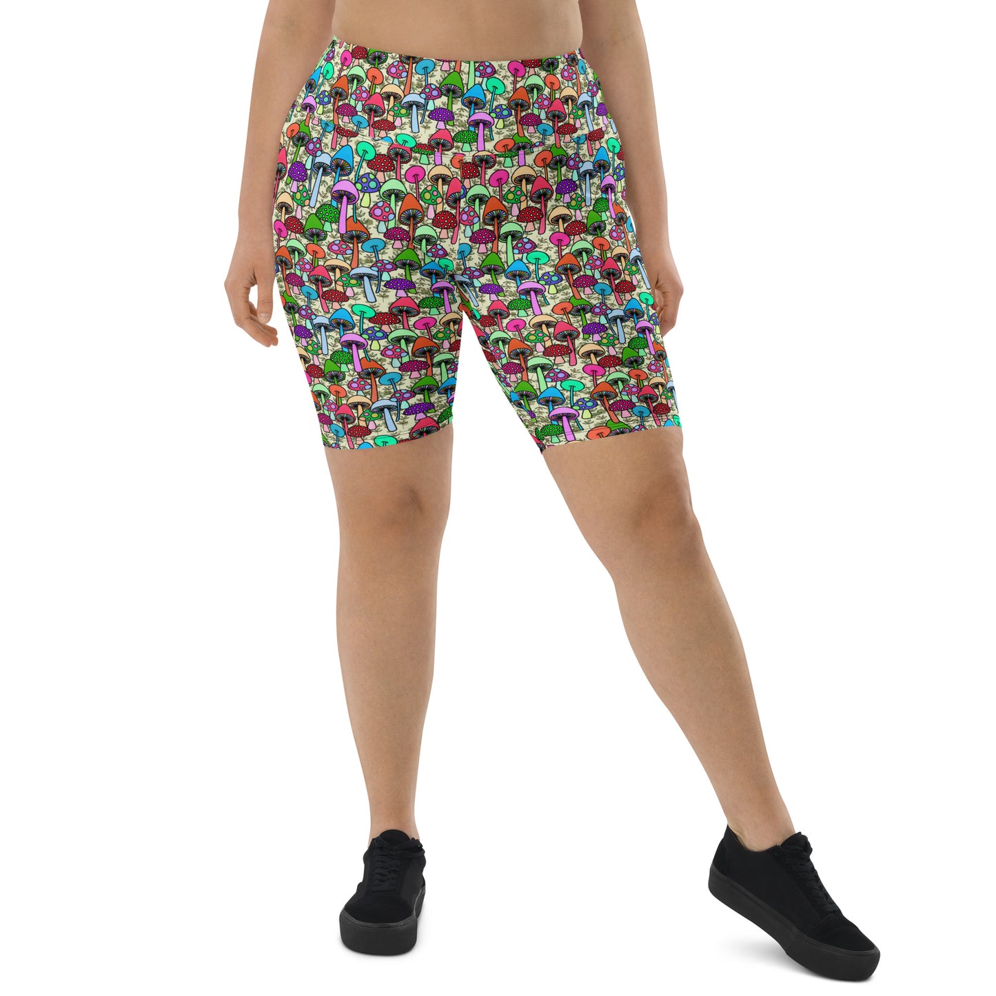 Shrooms Biker Shorts