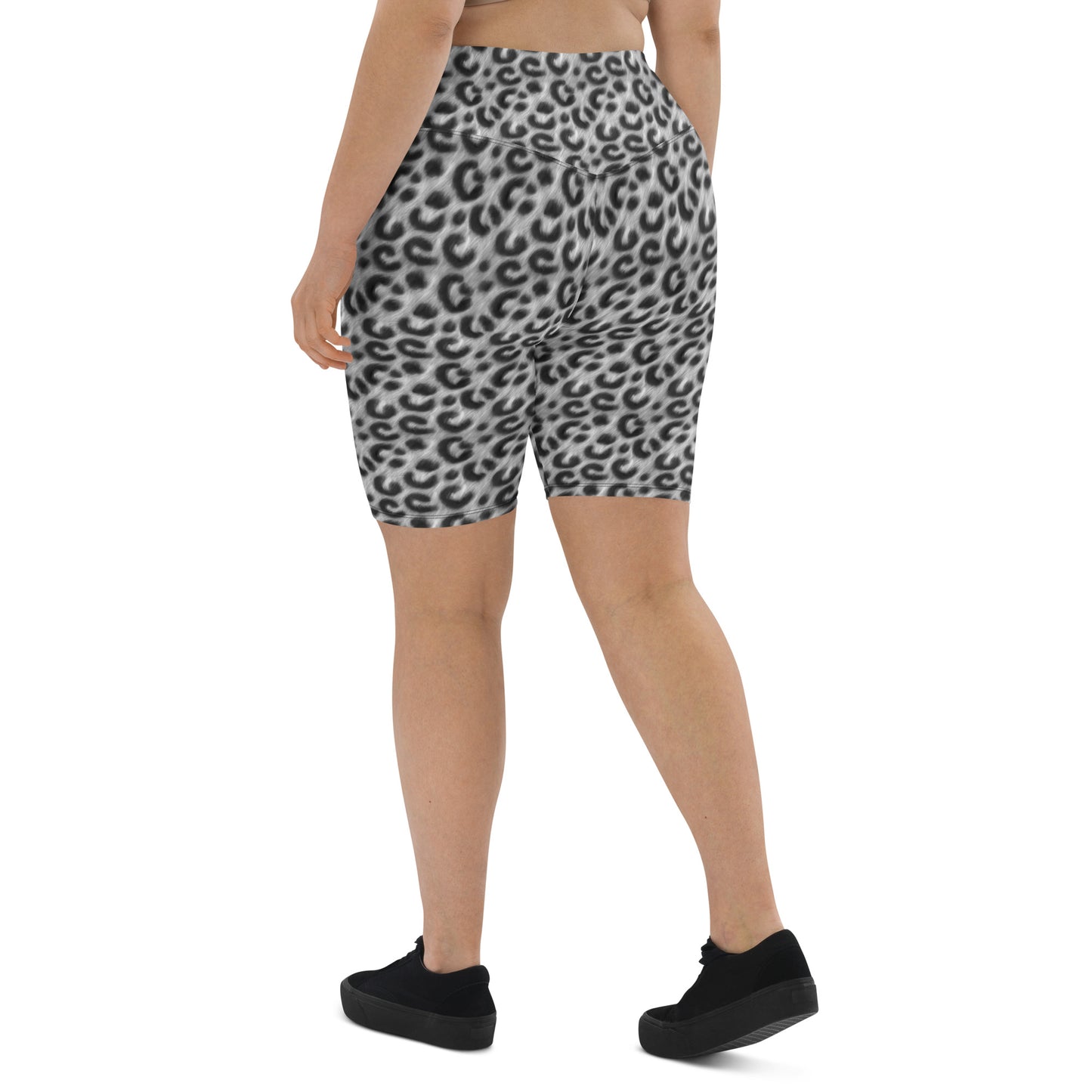 Leopard Luxe Biker Shorts