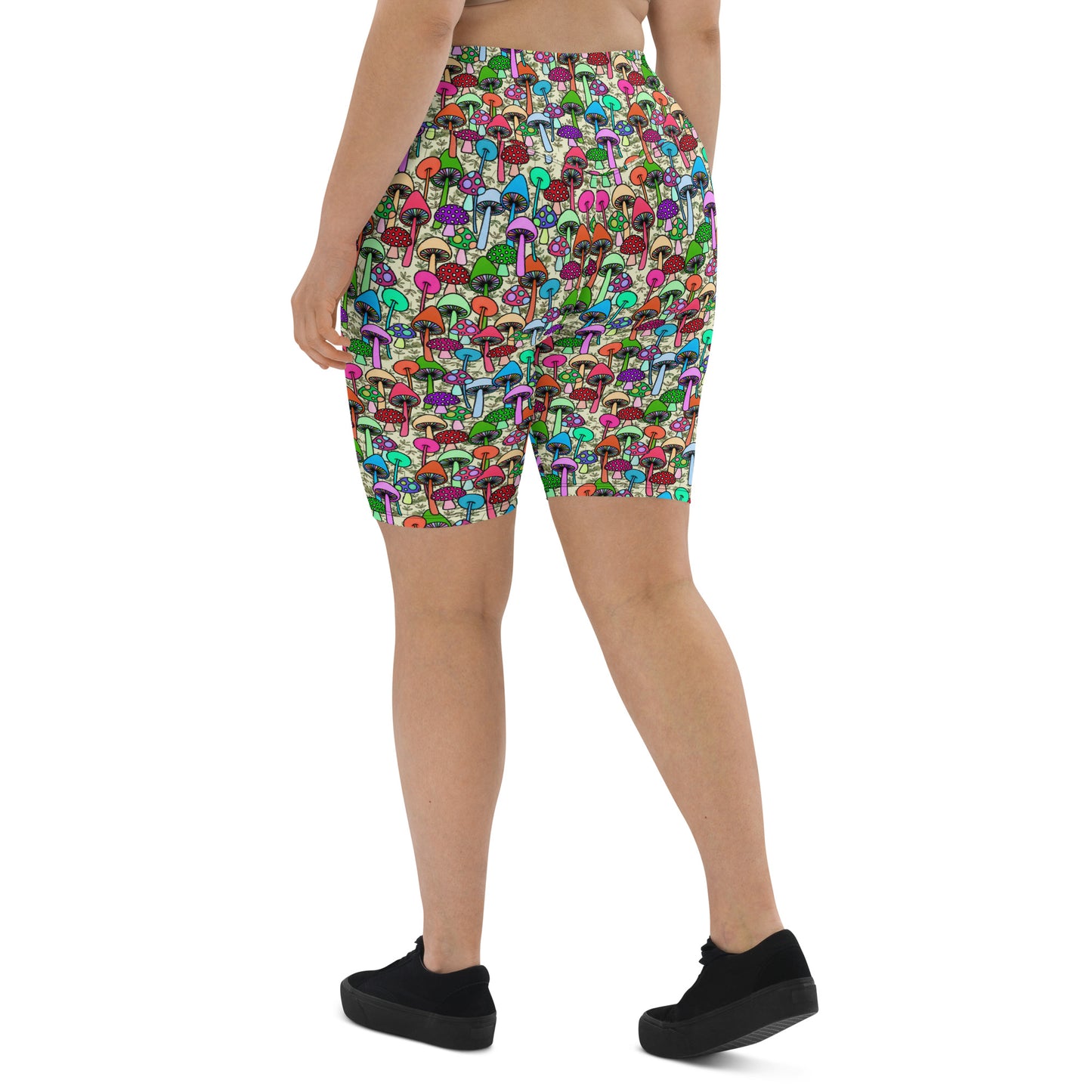 Shrooms Biker Shorts