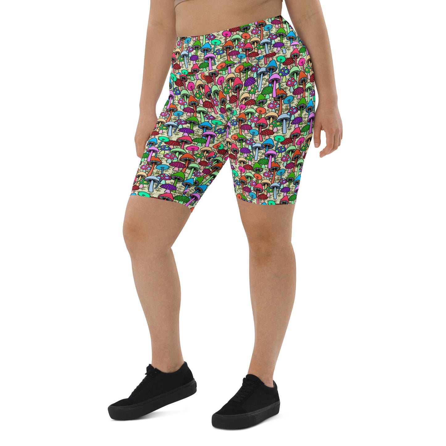 Shrooms Biker Shorts