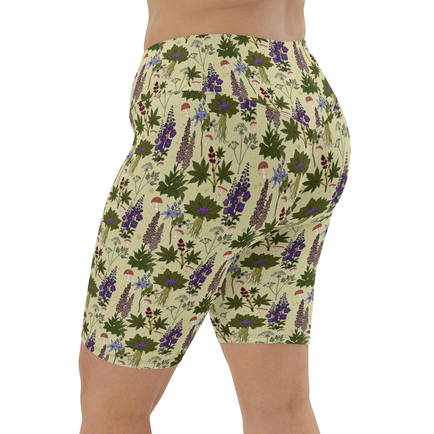 The Poison Garden Biker Shorts