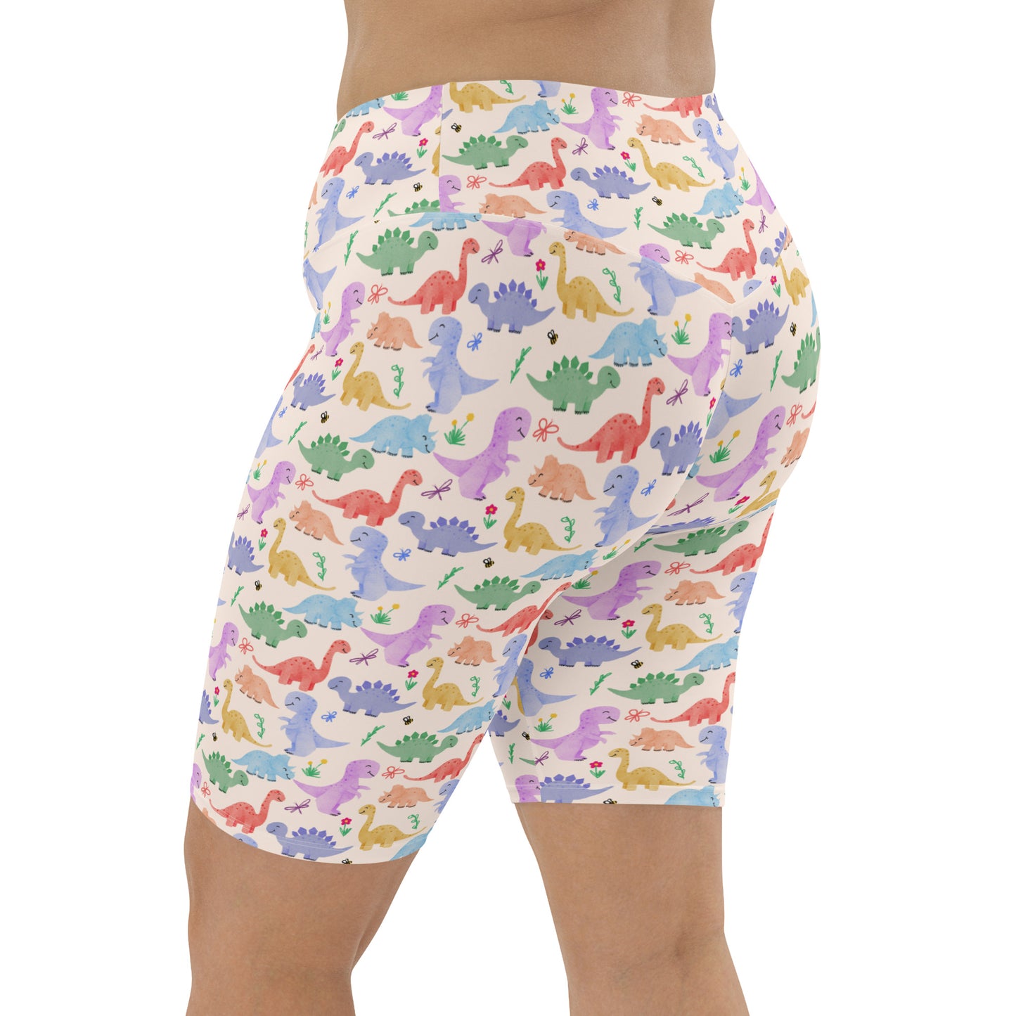 Dino Cuties Biker Shorts