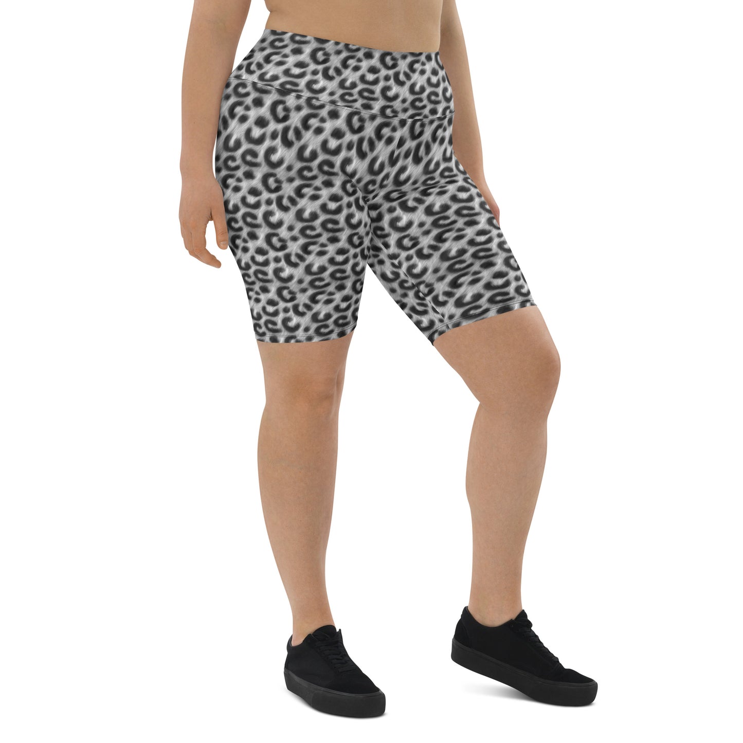 Leopard Luxe Biker Shorts