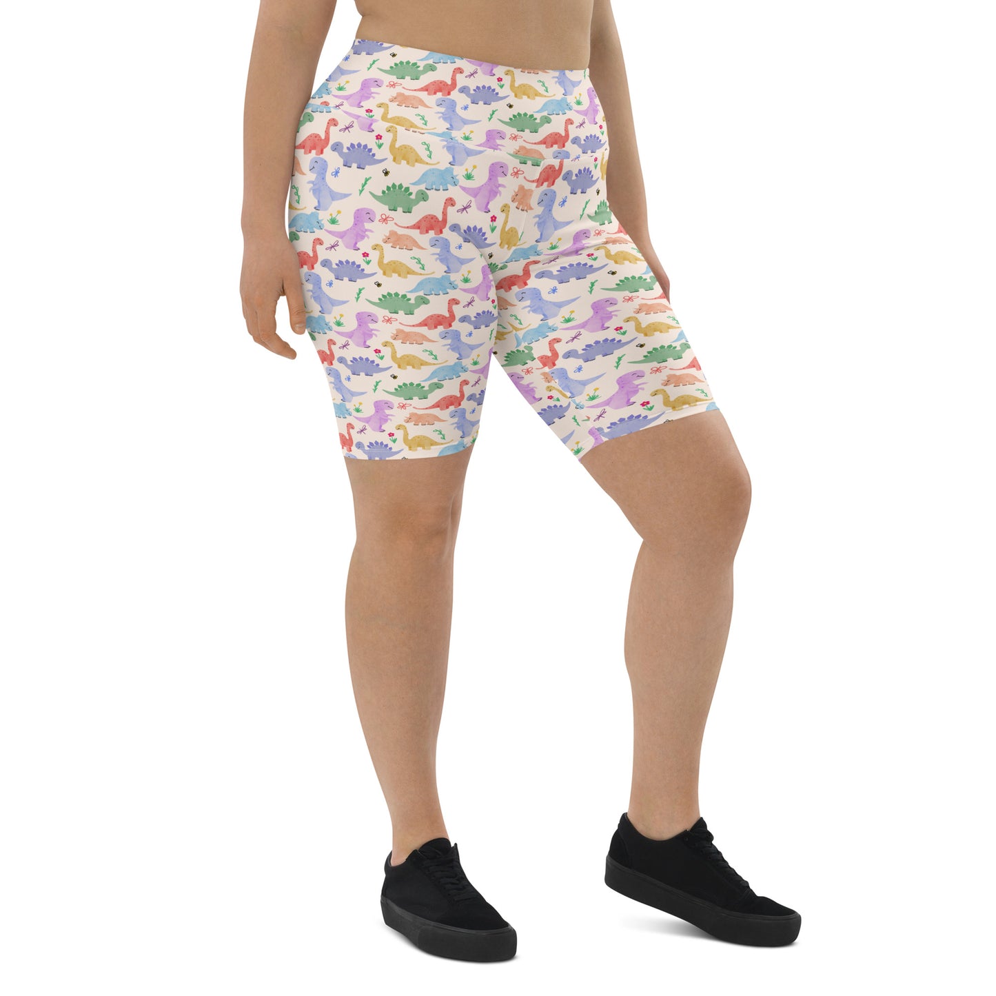 Dino Cuties Biker Shorts