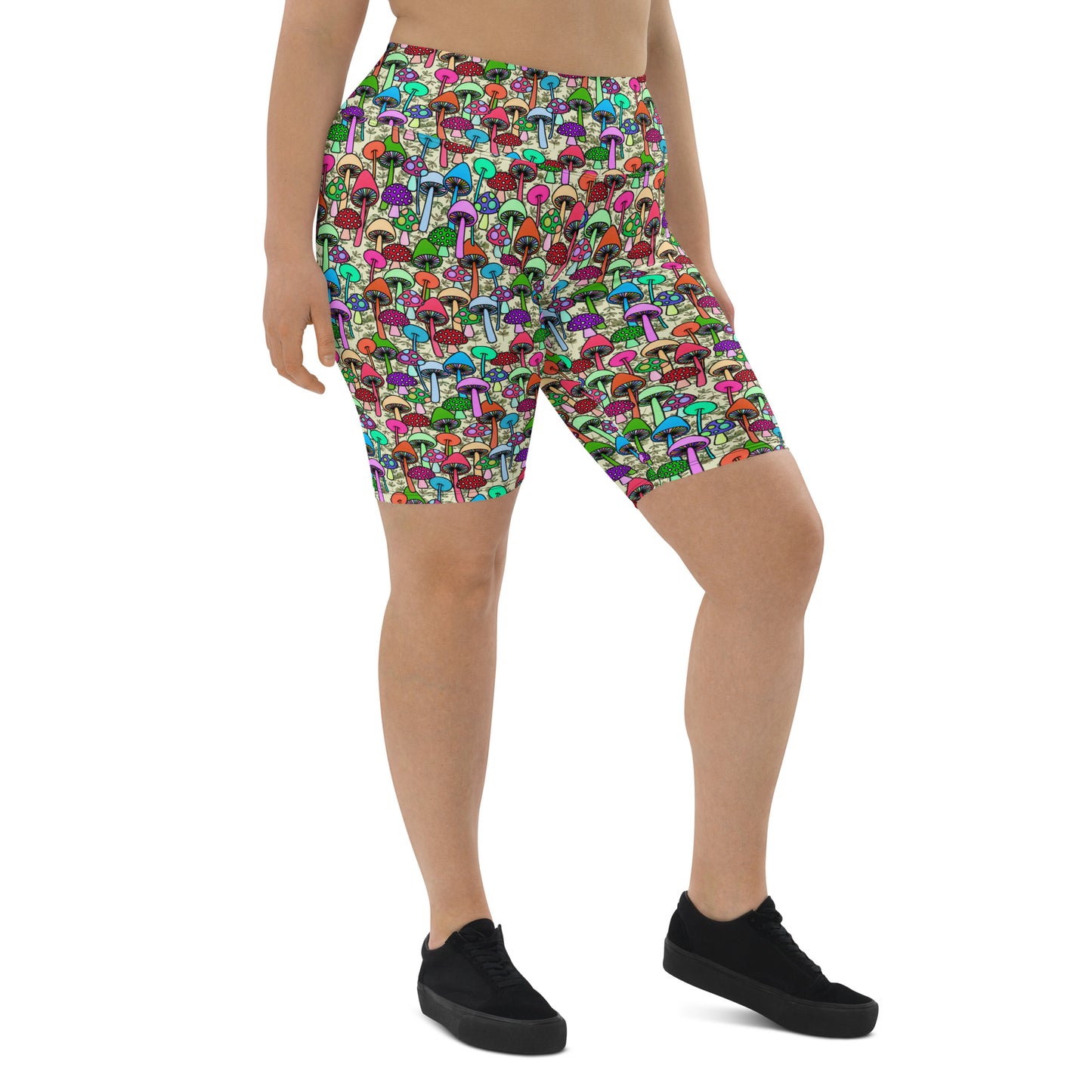 Shrooms Biker Shorts