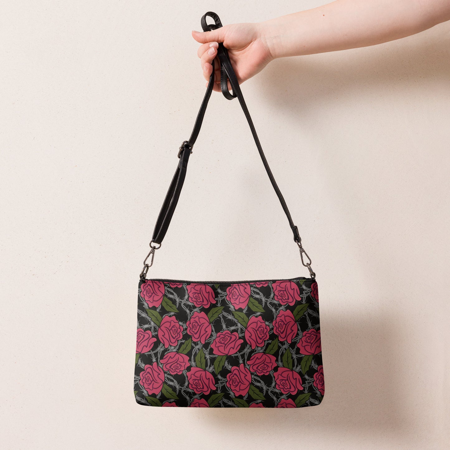 Barbed Rose Crossbody bag