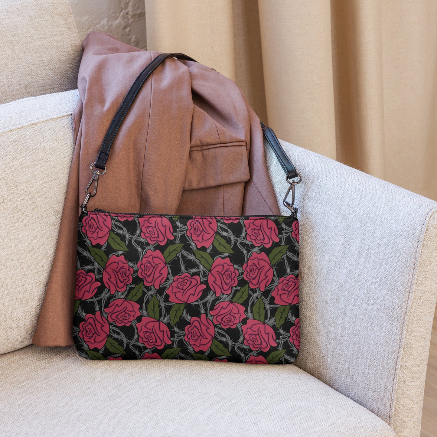 Barbed Rose Crossbody bag