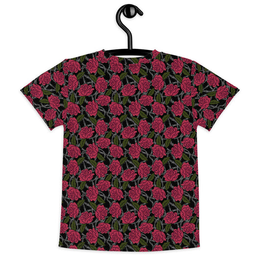 Barbed Rose Kids crew neck t-shirt