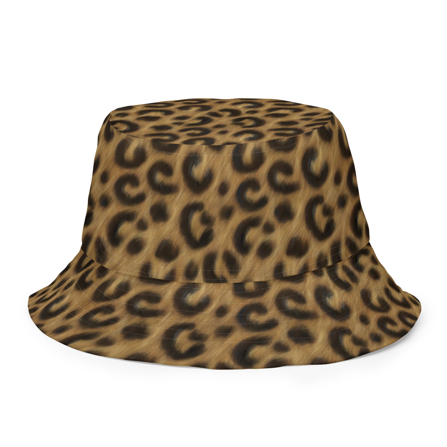 Leopard Luxe Reversible bucket hat