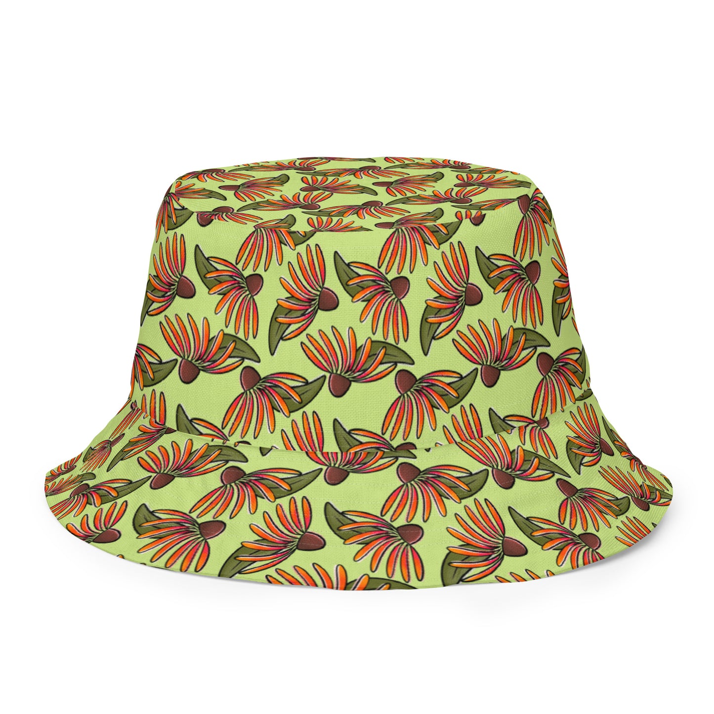 Echinacea Reversible bucket hat