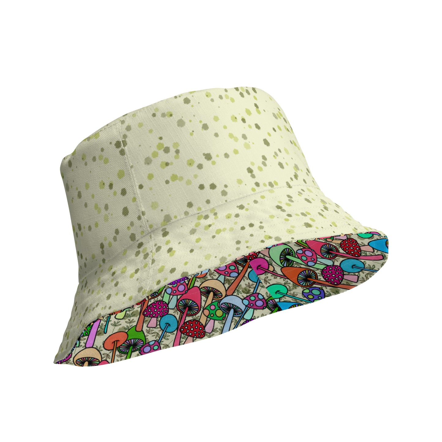 Shrooms Reversible bucket hat