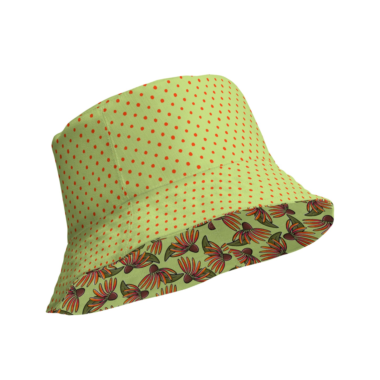 Echinacea Reversible bucket hat