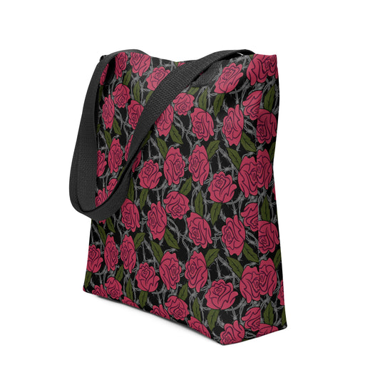 Barbed Rose Tote bag