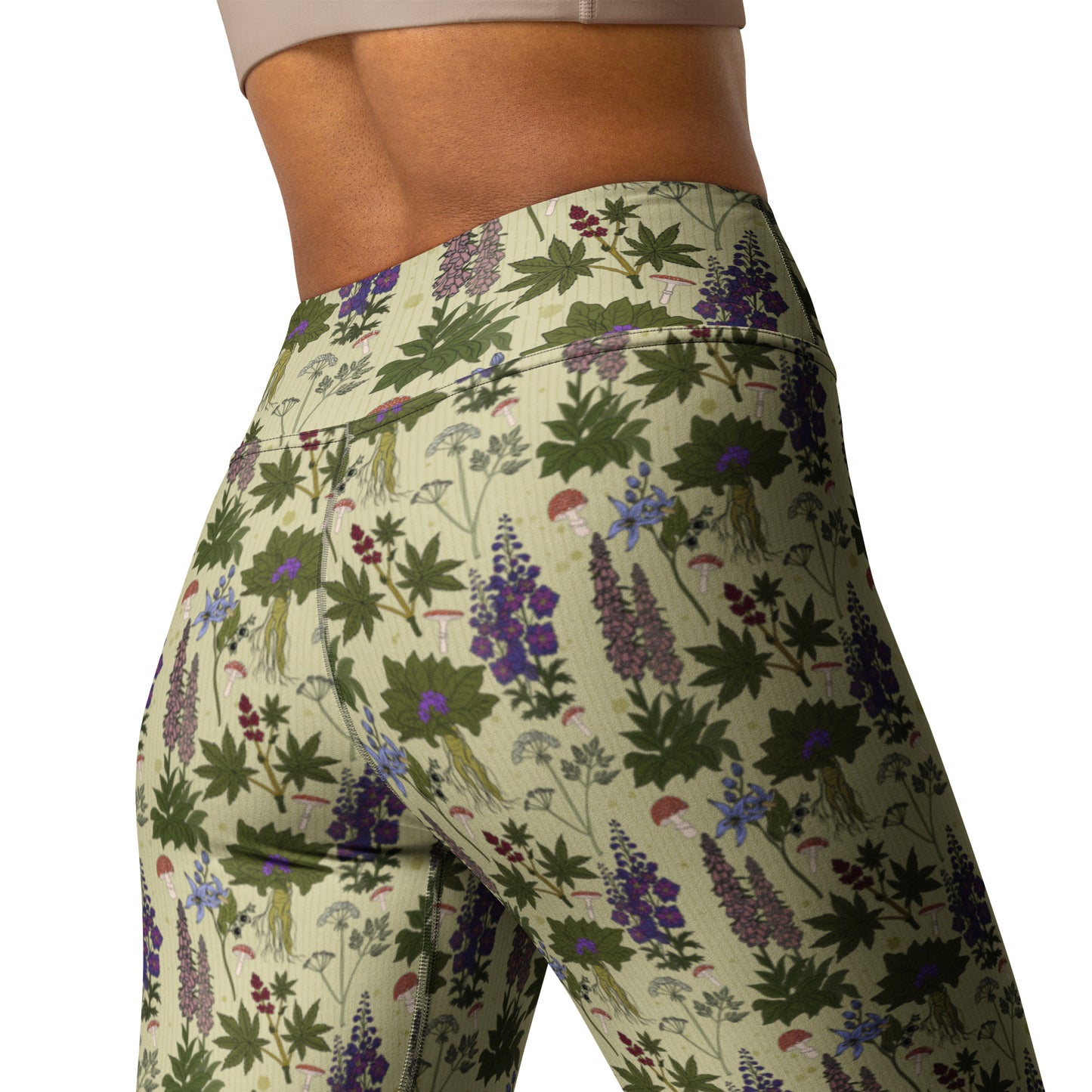 The Poison Garden Yoga Leggings