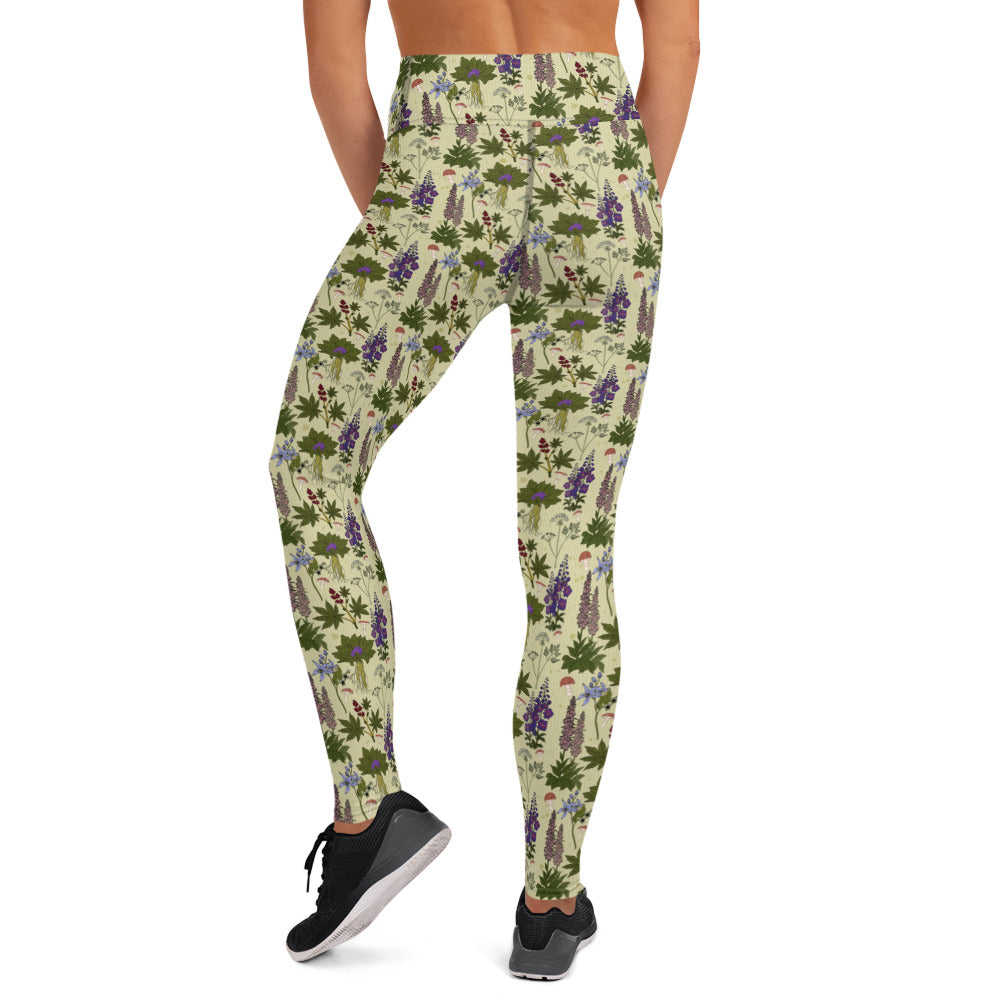 The Poison Garden Yoga Leggings