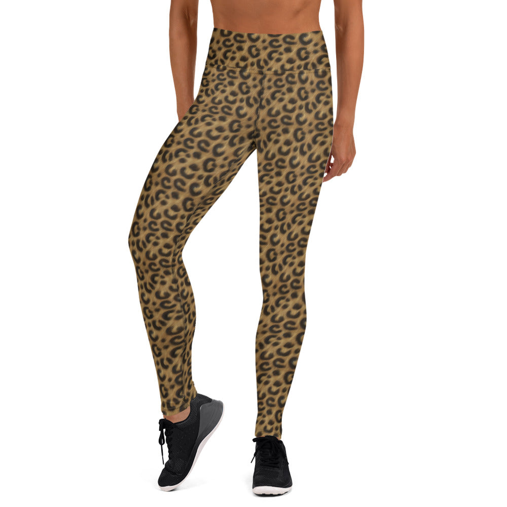 Leopard Luxe Yoga Leggings