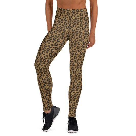 Leopard Luxe Yoga Leggings