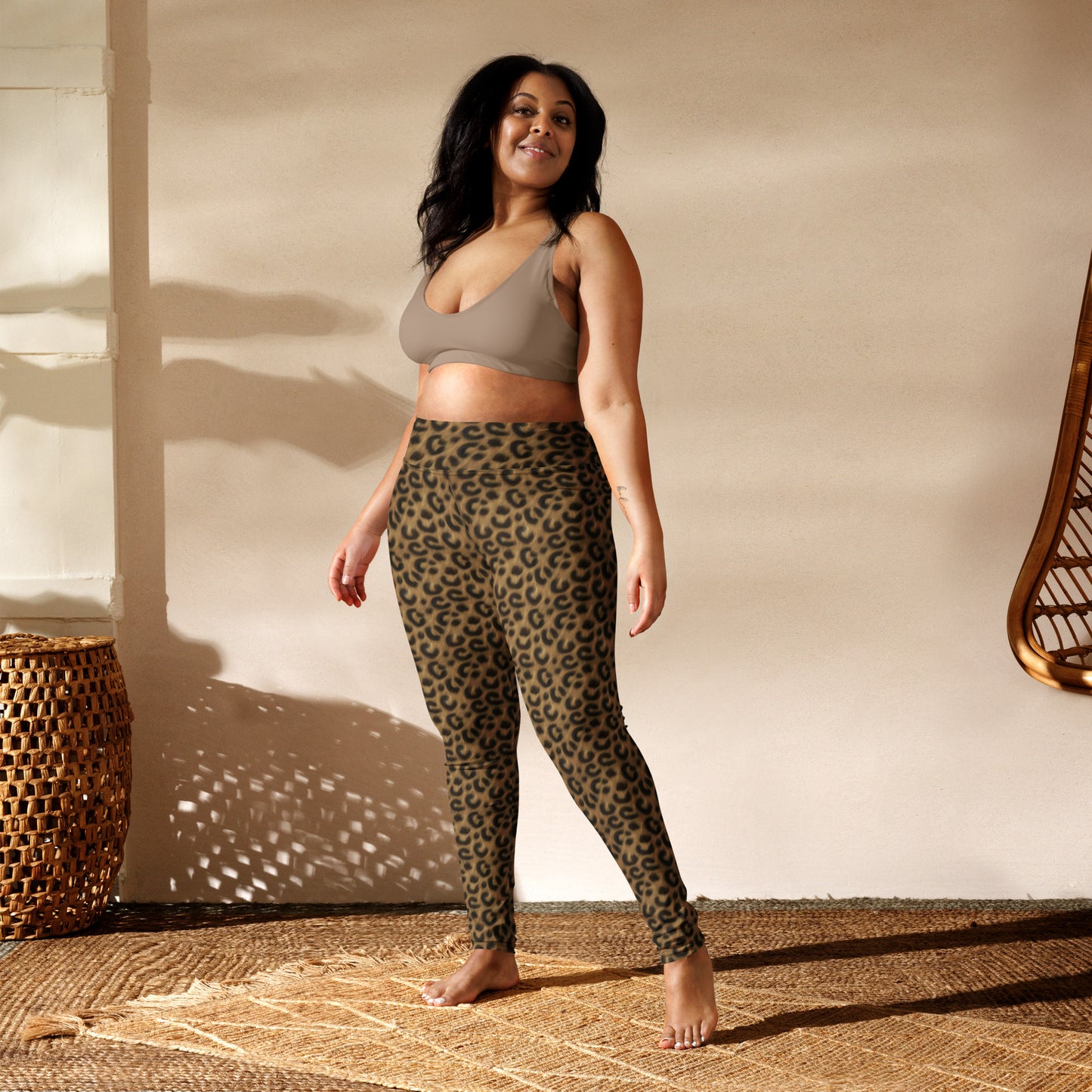 Leopard Luxe Yoga Leggings