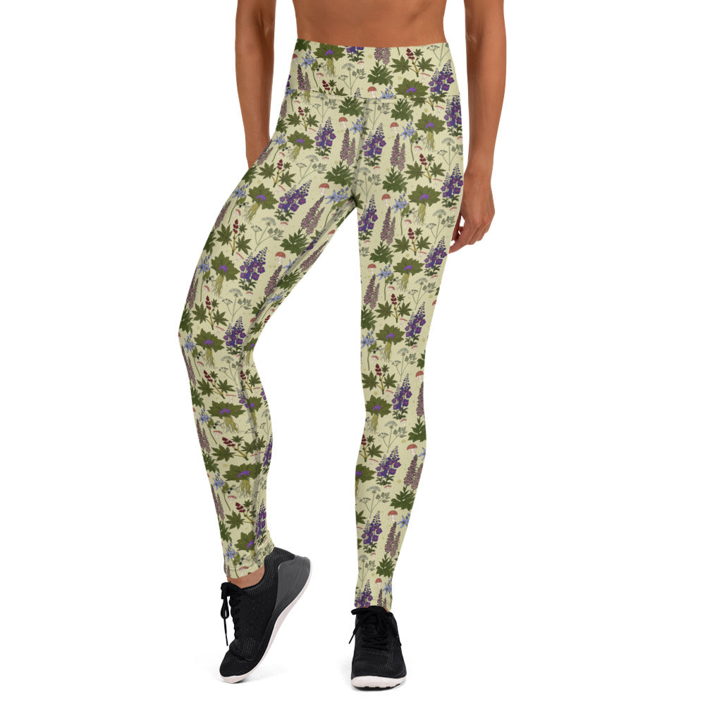 The Poison Garden Yoga Leggings