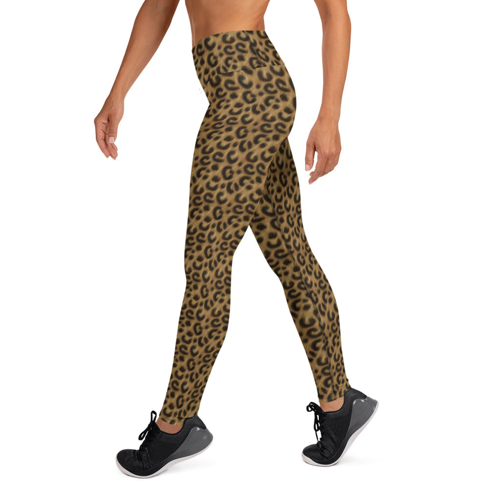 Leopard Luxe Yoga Leggings