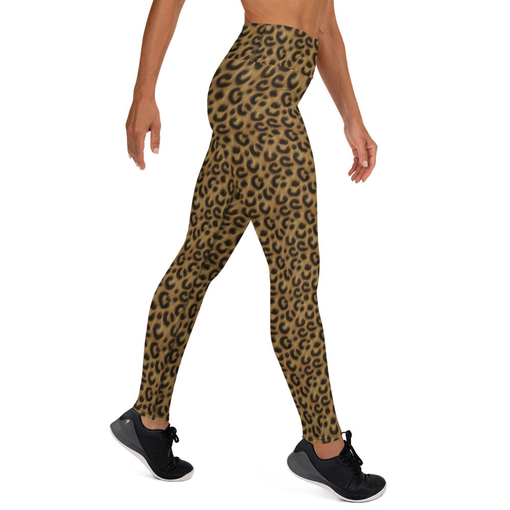 Leopard Luxe Yoga Leggings