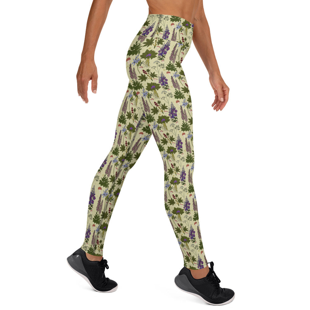 The Poison Garden Yoga Leggings